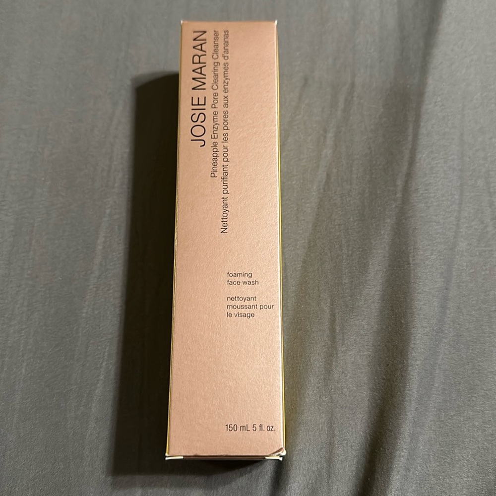 Josie Maran pineapple cleanser